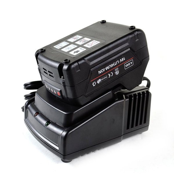 Hardin 18V, 4.0 Ah Lithium-Ion Battery with Charger for HD-5800-DC HD-5800-DC-35